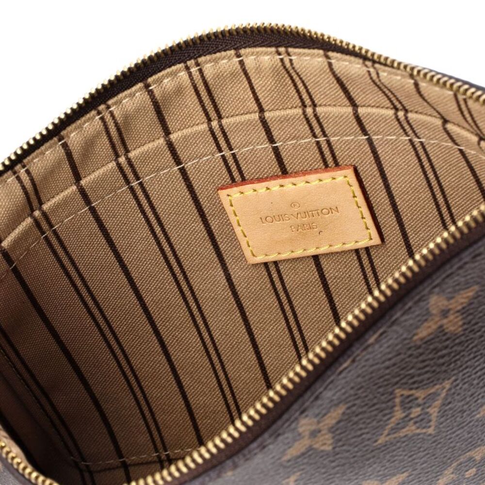 Louis Vuitton Neverfull Pochette Monogram Canvas Large Brown - Picture 6 of 7